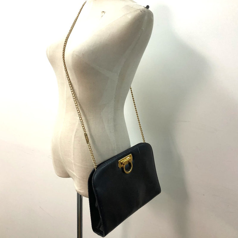 Salvatore Ferragamo Salvatore Ferragamo Crossbody Gancini Chain Shoulder Bag