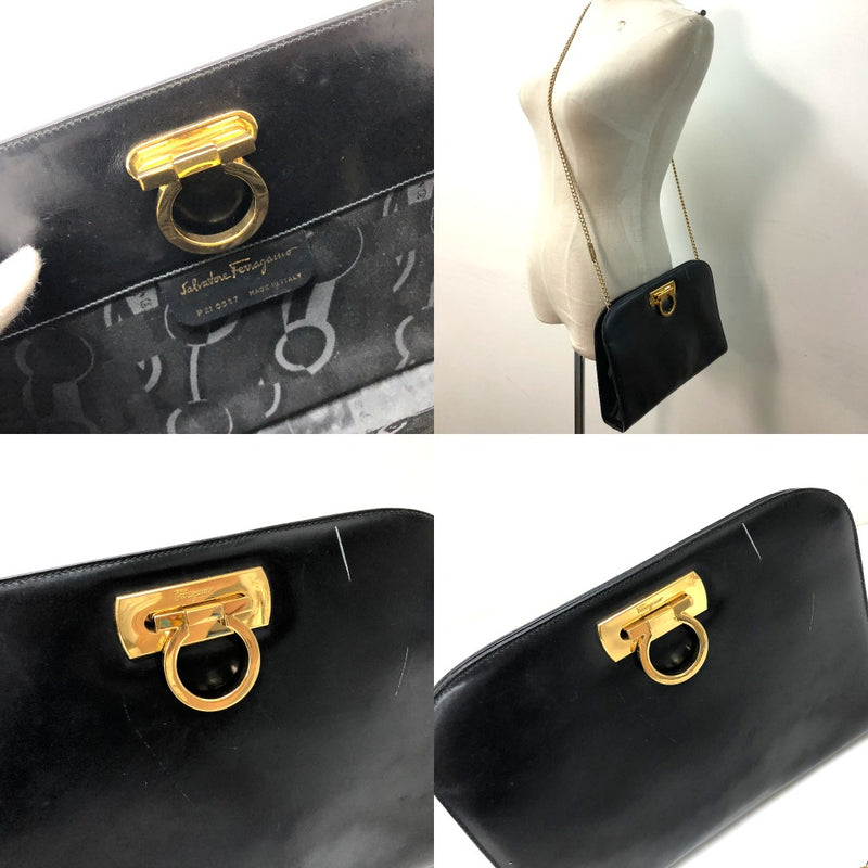 Salvatore Ferragamo Salvatore Ferragamo Crossbody Gancini Chain Shoulder Bag