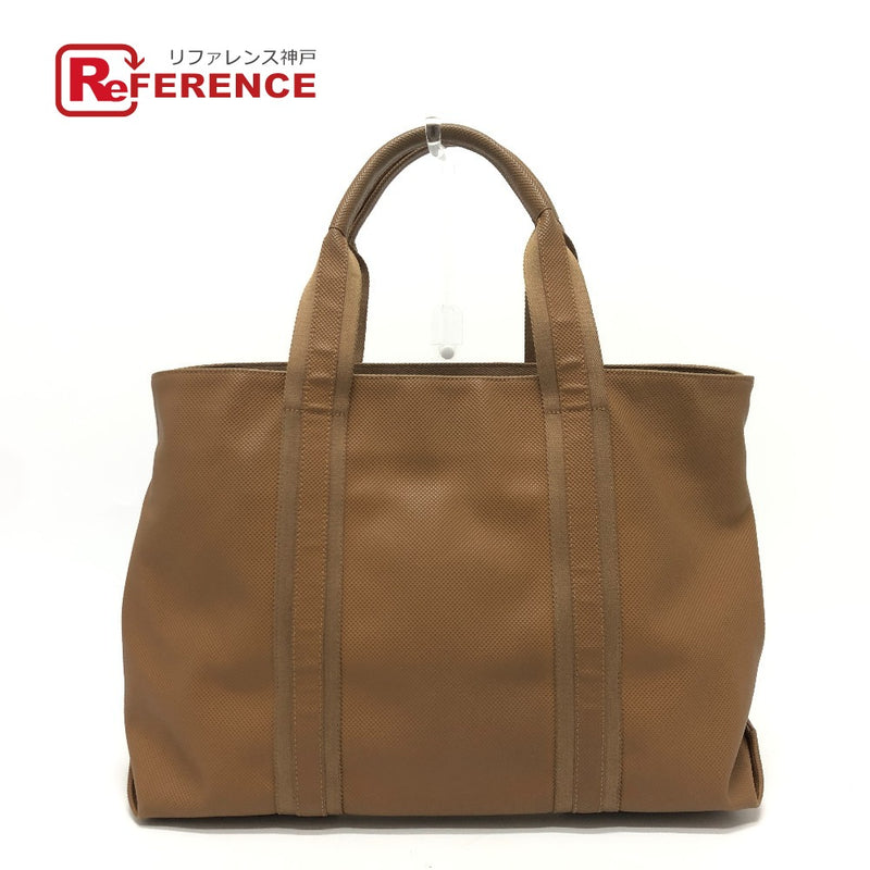 BOTTEGA VENETA Marco Polo Bag Handbag Tote Bag PVC Women's Caramel Brown [Used]