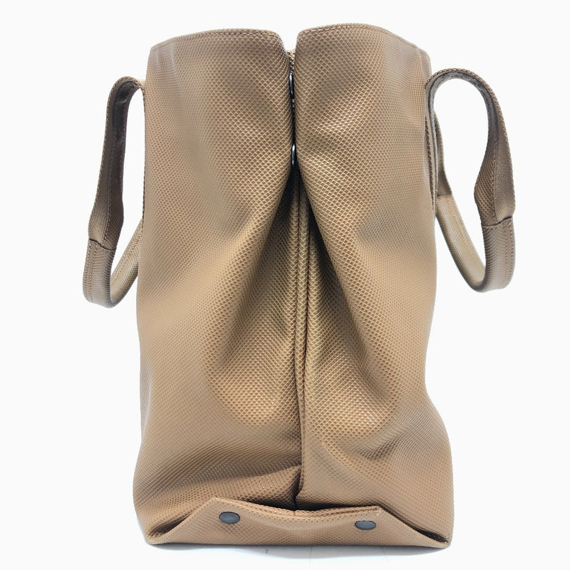BOTTEGA VENETA Marco Polo Bag Handbag Tote Bag PVC Women's Caramel Brown [Used]