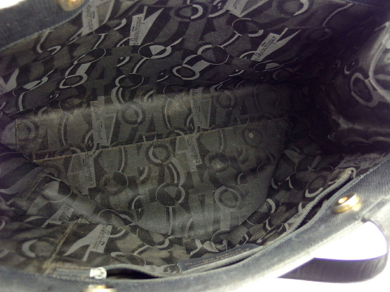 [Rakuten Super SALE 10% OFF] Salvatore Ferragamo tote bag Vara lizard style