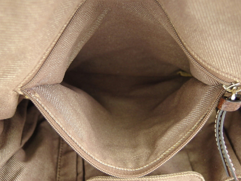 [Rakuten Super SALE 10% OFF] CELINE Shoulder Bag Macadam Pink Brown Gold Men's