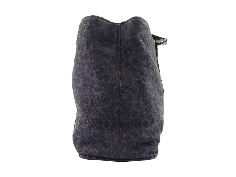 [Rakuten Super SALE 10% OFF] CELINE Handbag C Macadam Black Silver Men's Used