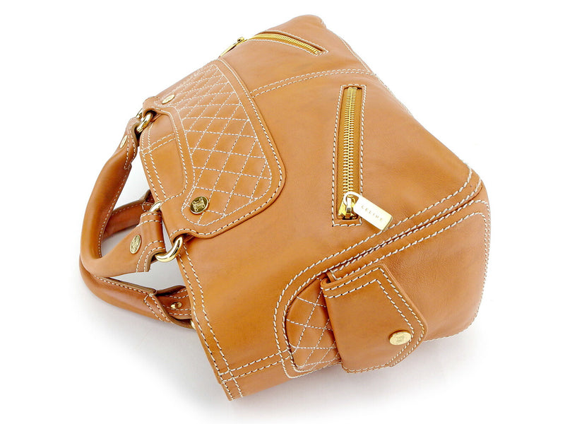 [Rakuten Super SALE 10% OFF] CELINE Handbag Boogie Bag Light Brown Gold Women's