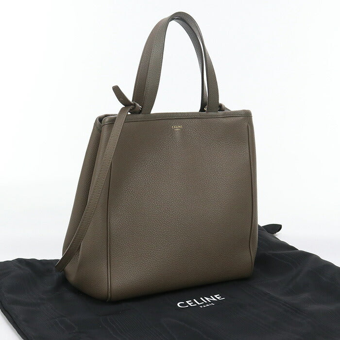 [Used] CELINE Celine tote bag small fold hippo women brown
