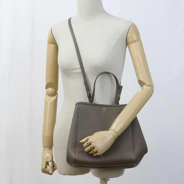 [Used] CELINE Celine tote bag small fold hippo women brown