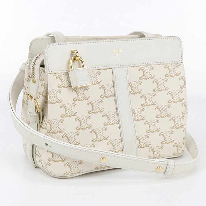 [Used Good Condition] CELINE Crossbody Shoulder Bag Shoulder Bag Triomphe