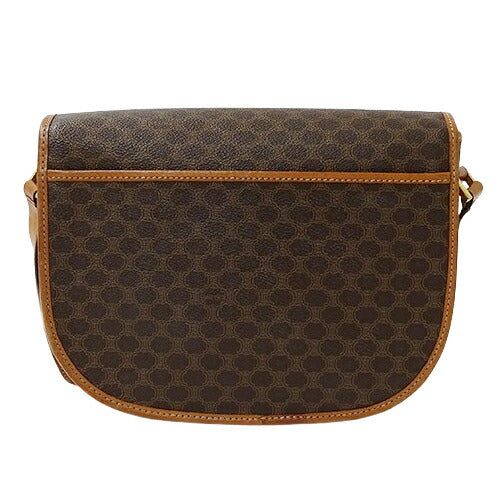 CELINE Women's Bags Brand Shoulder Bags Macadam Brown Crossbody Stylish [Used]