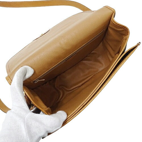 CELINE Women's Bags Brand Shoulder Bags Macadam Brown Crossbody Stylish [Used]