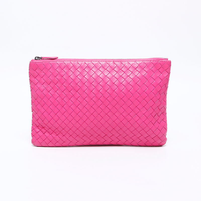 [20% off all items until 0:00 on 9/1] Bottegavenetta Intrecciato Pouch Clutch