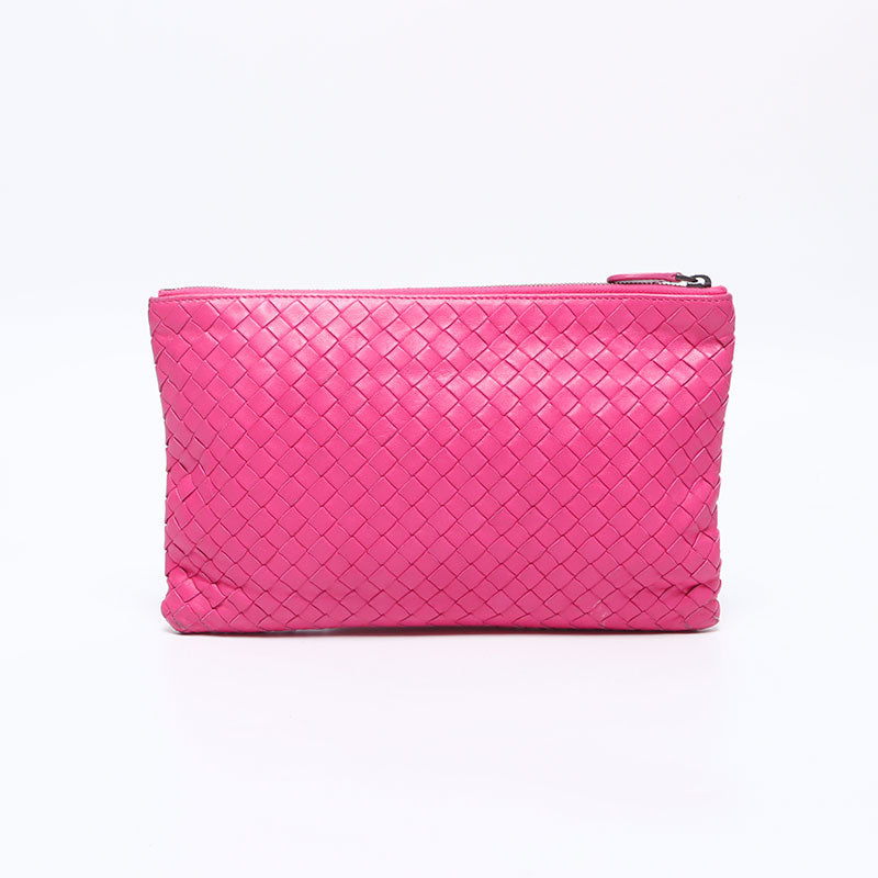 [20% off all items until 0:00 on 9/1] Bottegavenetta Intrecciato Pouch Clutch