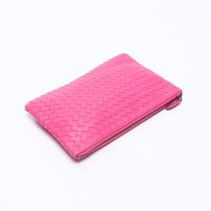 [20% off all items until 0:00 on 9/1] Bottegavenetta Intrecciato Pouch Clutch