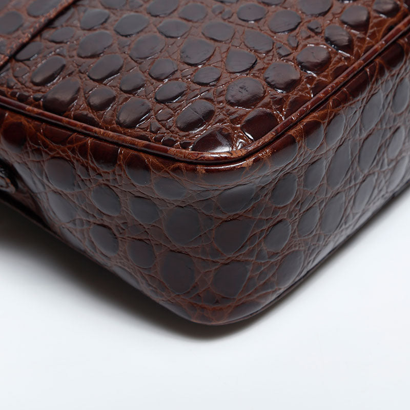 [20% OFF on all items 9/10 23:59] Salvatore Ferragamo Vara embossed leather