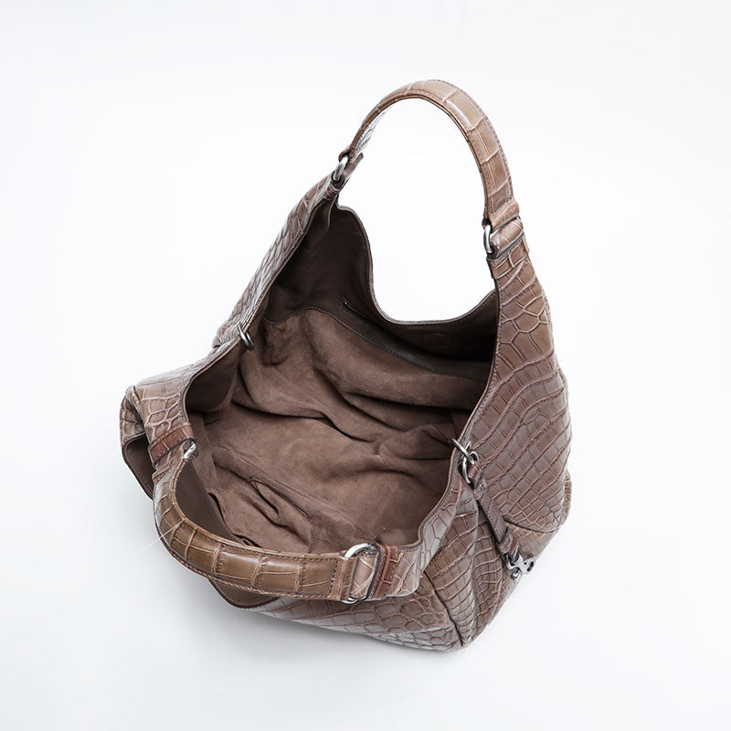 [20% off all items until 0:00 on 9/1] BOTTEGAVENETA Campana Crocodile Leather