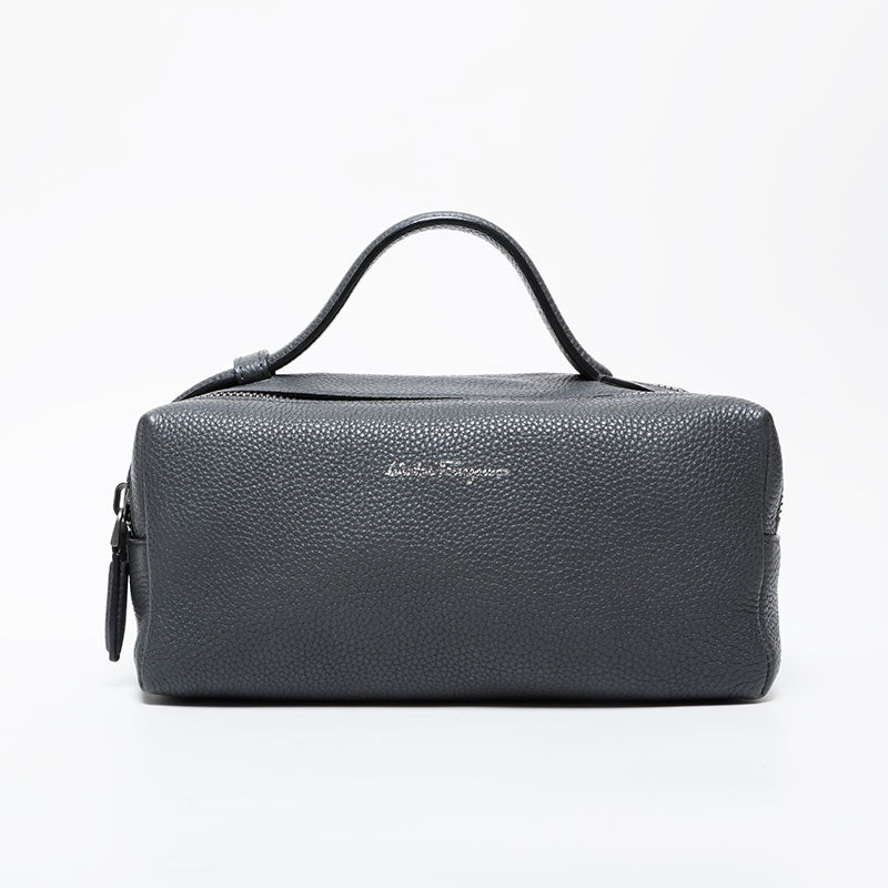 Salvatore Ferragamo Salvatore Ferragamo Second Bag Handbag Grey WS21471