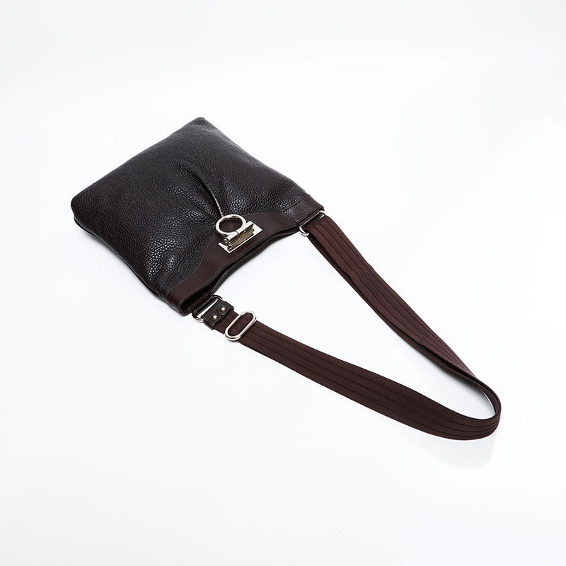 [20% OFF on all items 9/10 23:59] Salvatore Ferragamo Leather Gancini Shoulder